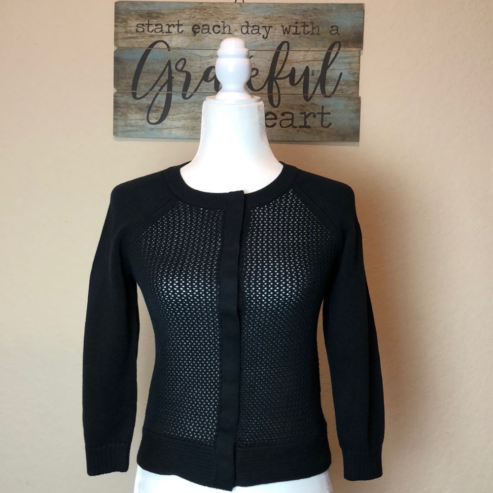 BANANA REPUBLIC BLACK SWEATER SIZE XS